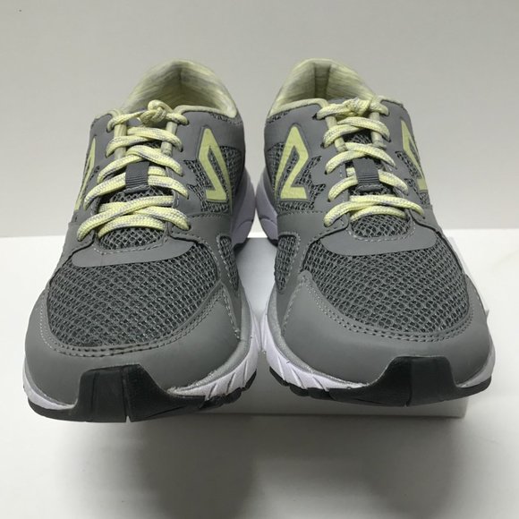 Vionic 335 Satima Active Sneaker in Grey/Yellow